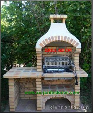     BARBECUE EN BRIQUE LEOPARD L-J REF 2015