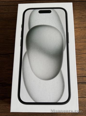 IPhone 15 – 256 Go – Neuf scellé