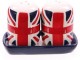 Set Saliére & Poivriére Céramique Drapeau Britannique